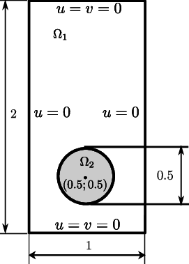 Rising bubble case configuration and boundary conditions.