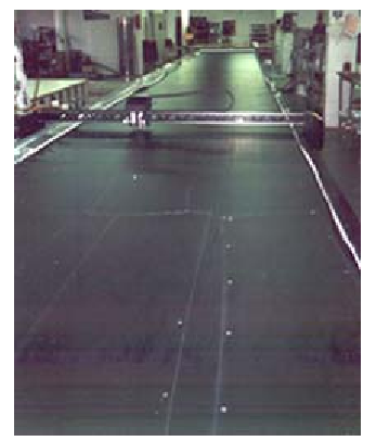 Plotter system used to cut the membrane patches
