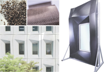 Bio-composite facade panel−natural fibres plus resins (harvest wastes). Circular ...