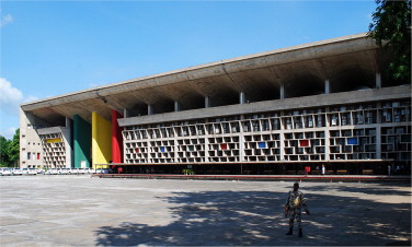 High Court, Le Corbusier, Chandigarh, India, 1955.