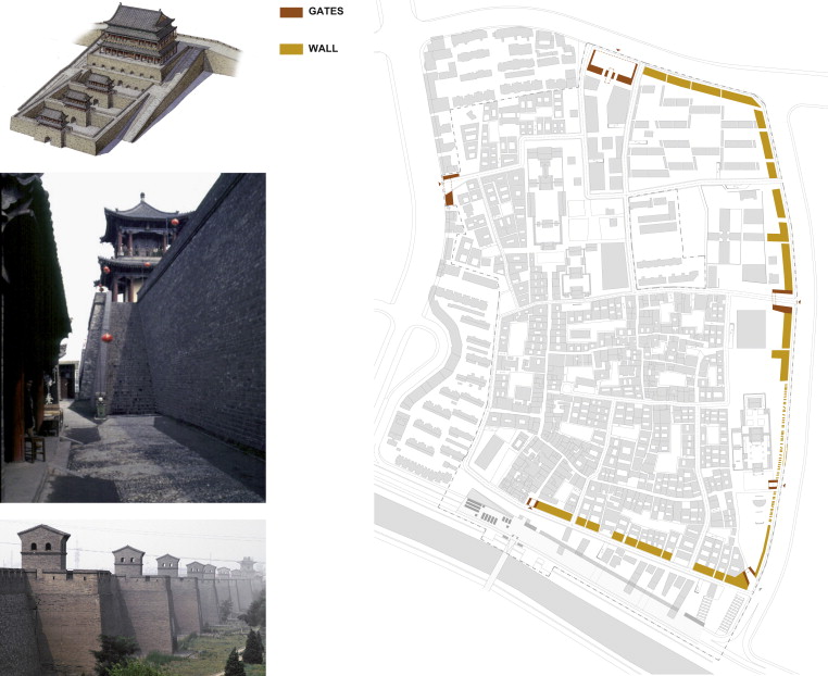 Identification of the system of city doors and walls, and some images of ...