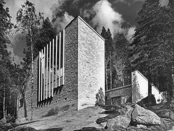 Muuratsalo, Experimental House by Aalto, 1952–1954. Note: Photo: Eino Mökinen, ...