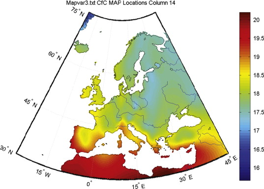 Reduction of the peak heating power [%] of the Bestest case 600 building.