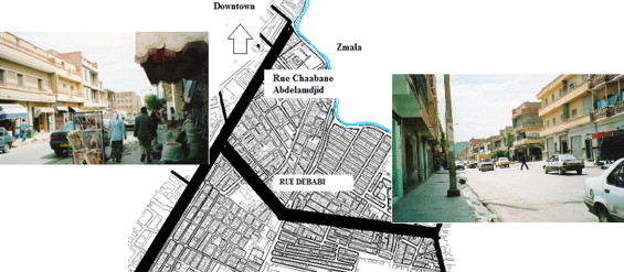 Physical urban reconfiguration: clarity and regular tracing.