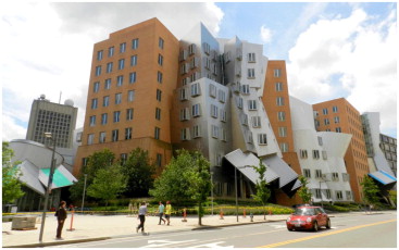 Complicated not complex, Stata Center, Cambridge (USA), architect Gehry ...