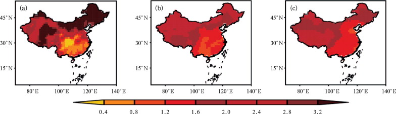 Spatial distribution of linear trends in surface air temperature for the period ...