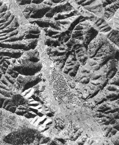 Aerial photo of Xi-di village (Duan, 2006).