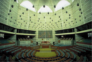 Parliament Chamber, National Assembly, Dhaka.