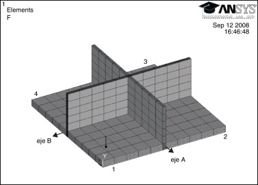 Ilustración de la maqueta estudiada.