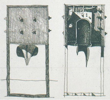 Head House, Beijing (1990) by Chang.