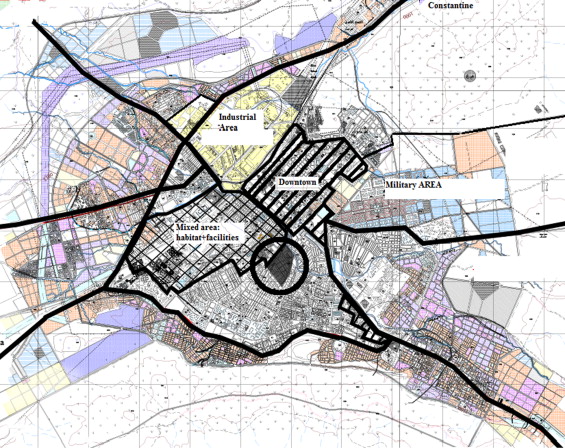 Location of Bouakal.
