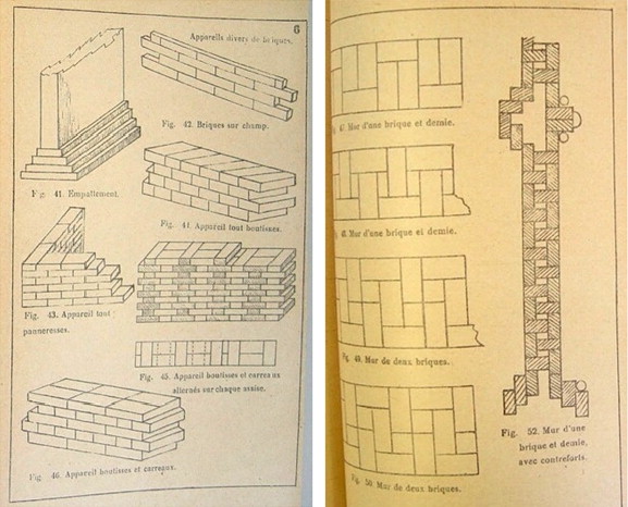 Xianxian-Daming handbook: plates 5 and 8 on brickwork (© Québec, Université ...