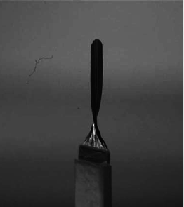 3-Point bending skew beam experimental results with Plexiglass [68