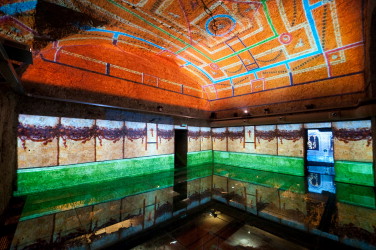 Palazzo Valentini, Piccole Terme: multimedia exhibition of the frigidarium.