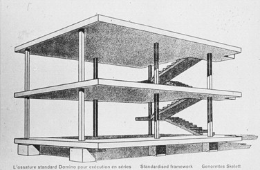 Le Corbusier, Maison Domino, 1914.