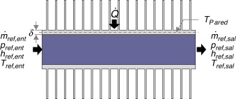 Análisis del fluido interno.