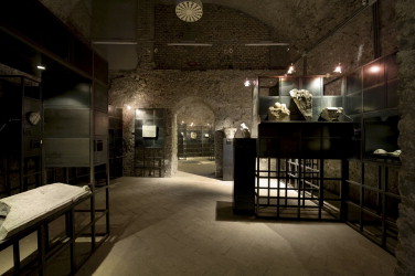 Palazzo Valentini, archaeological exhibition area.