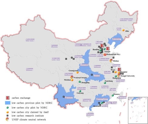 LCS research institutions, the low carbon provinces and cities pilot taken ...