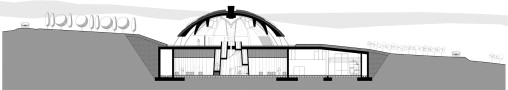 Section drawing of the project.