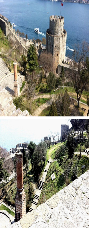 Recent view of the fortress garden.