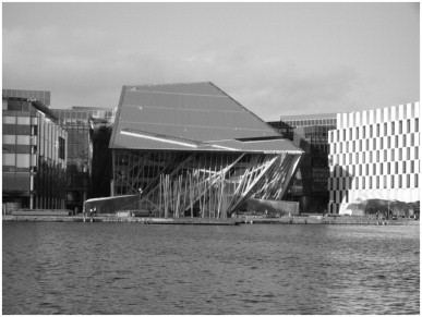 View of Grand Canal Square.