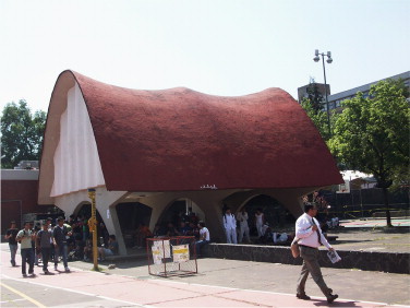 Cosmic Rays Pavilion, University of Mexico City, Felix Candela, Mexico City, ...
