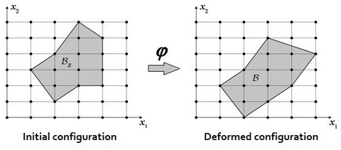 Motion description using an Eulerian mesh
