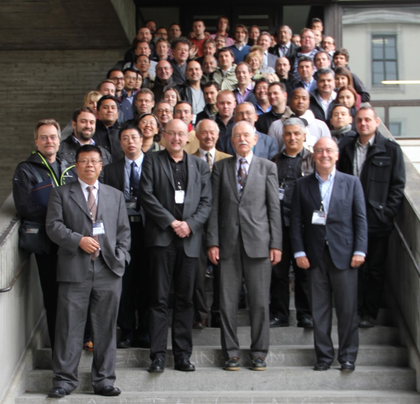 Fotografía de los asistentes al congreso Structural Membranes 2013 (Munich, Alemania)