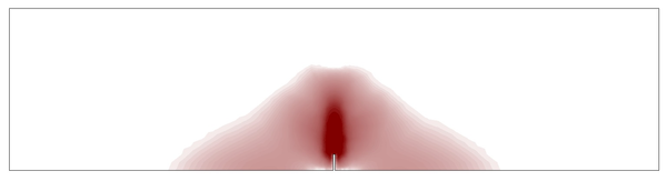 Non-local model. Advanced stage.