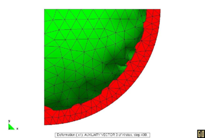 deformed VS reference configuration