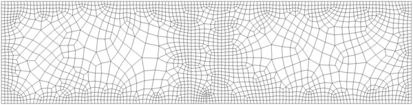 Mesh 1: 2024 4-noded elements.