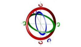 Rotation represented with Euler angles.