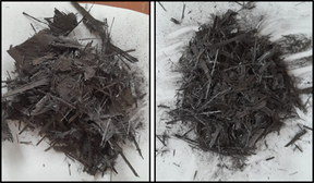  Figura 3. Probetas trituradas.