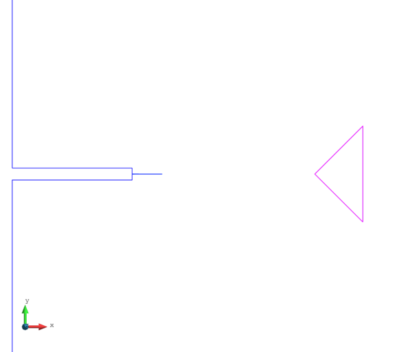 Obstacle 1: 45-90-45 isosceles triangle.