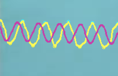 Inicio en x[0]; tamaño de la muestra, 50 pixeles. Parámetros obtenidos A=16.2,  ω=0.170