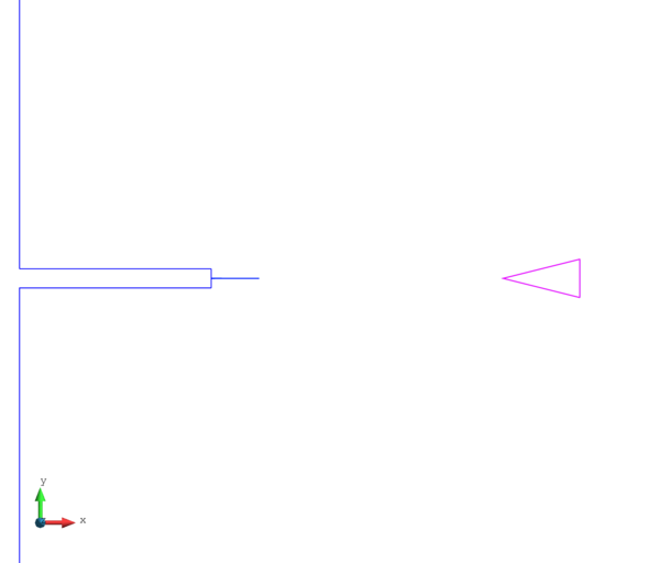 Obstacle 2: 75-30-75 isosceles triangle.
